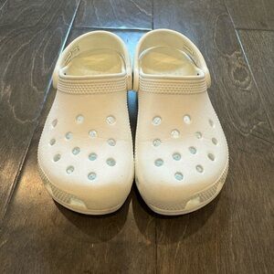 Children’s White Crocs